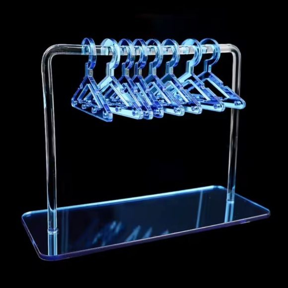 Blue Acrylic Jewelry Organizer - Picture 2 of 4
